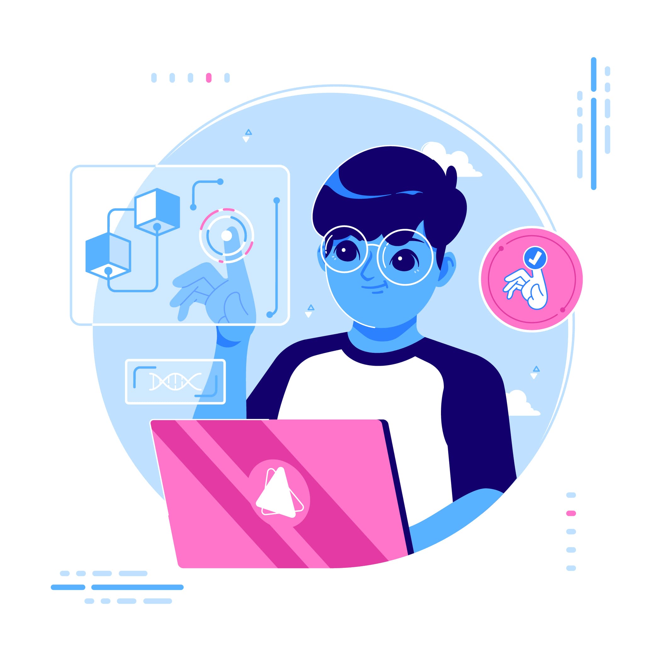 Senior engineering team collaborating on product work